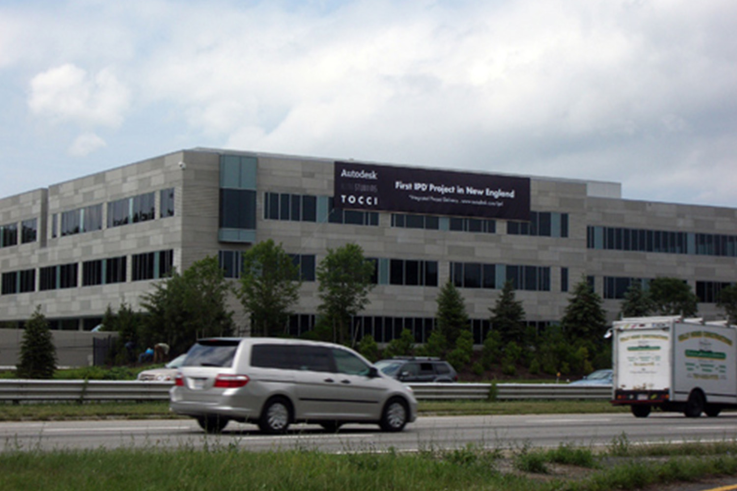 Tocci's exterior signage at Autodesk