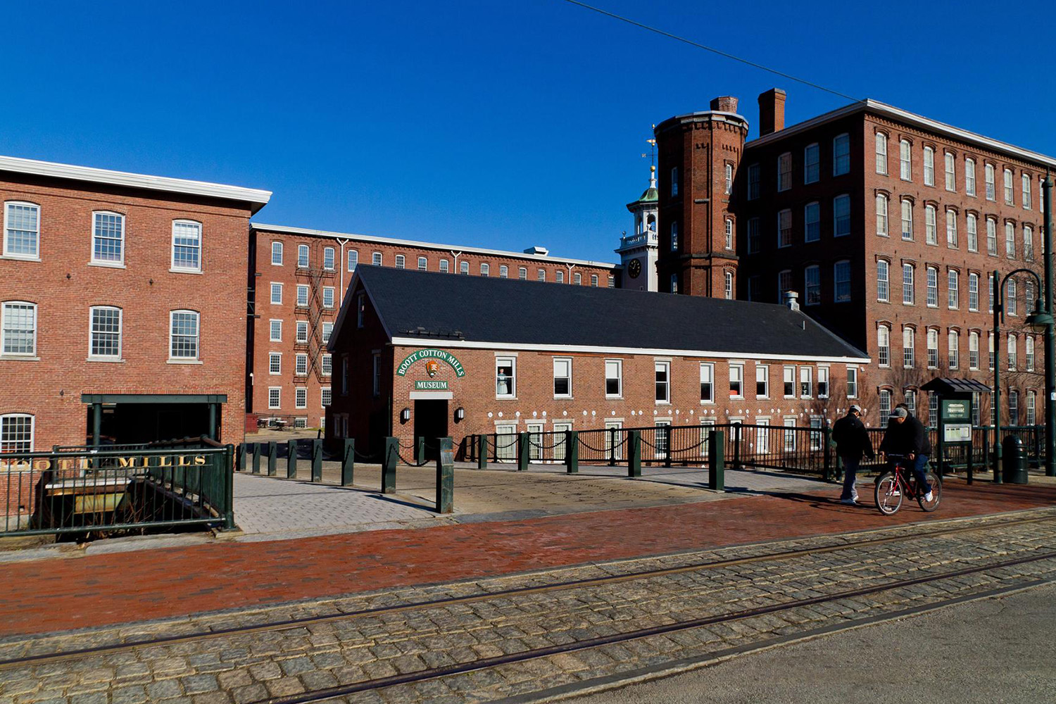 Boott Mills Apartments and Museum in Lowell, MA