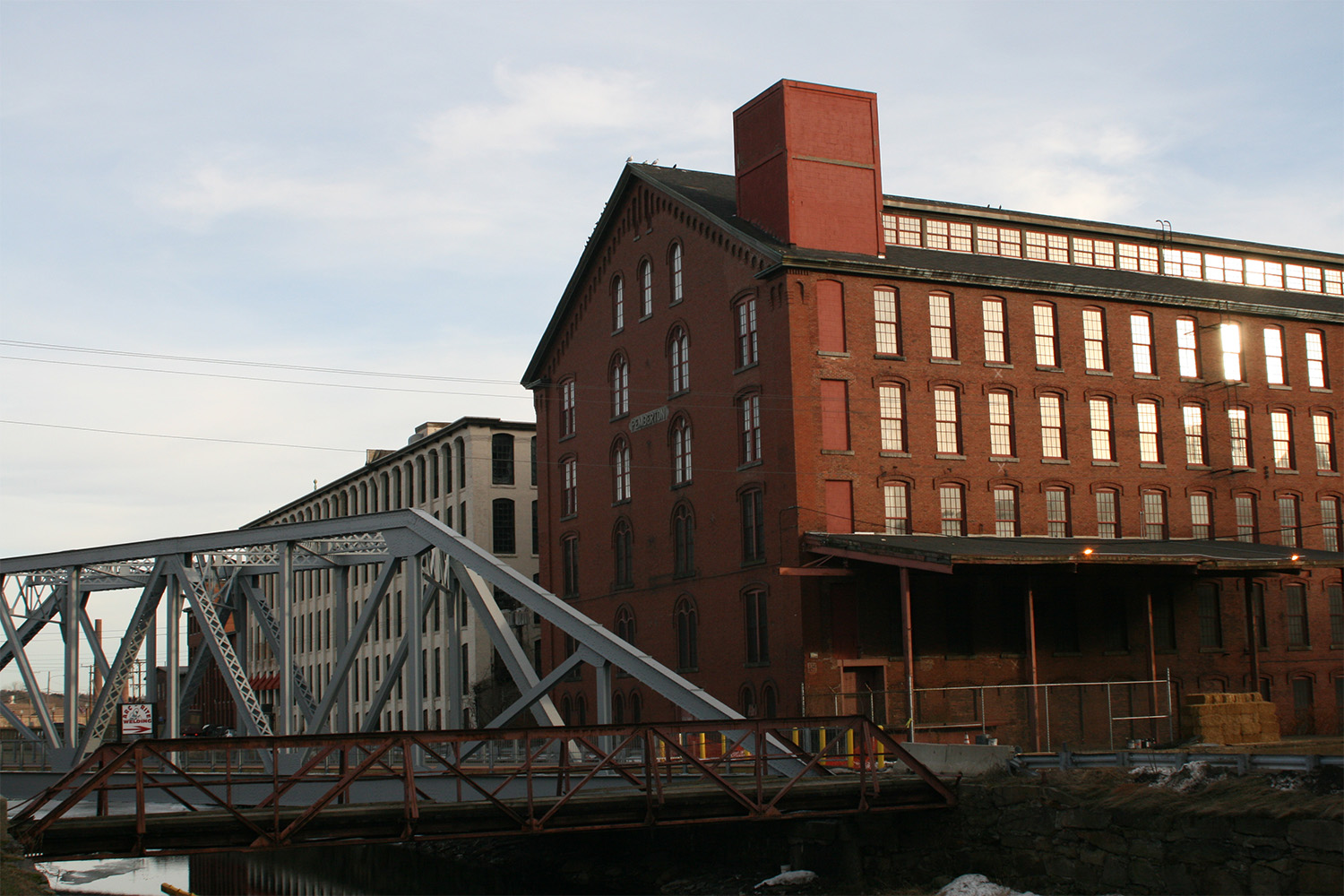 Mill building in Lawrence, MA.