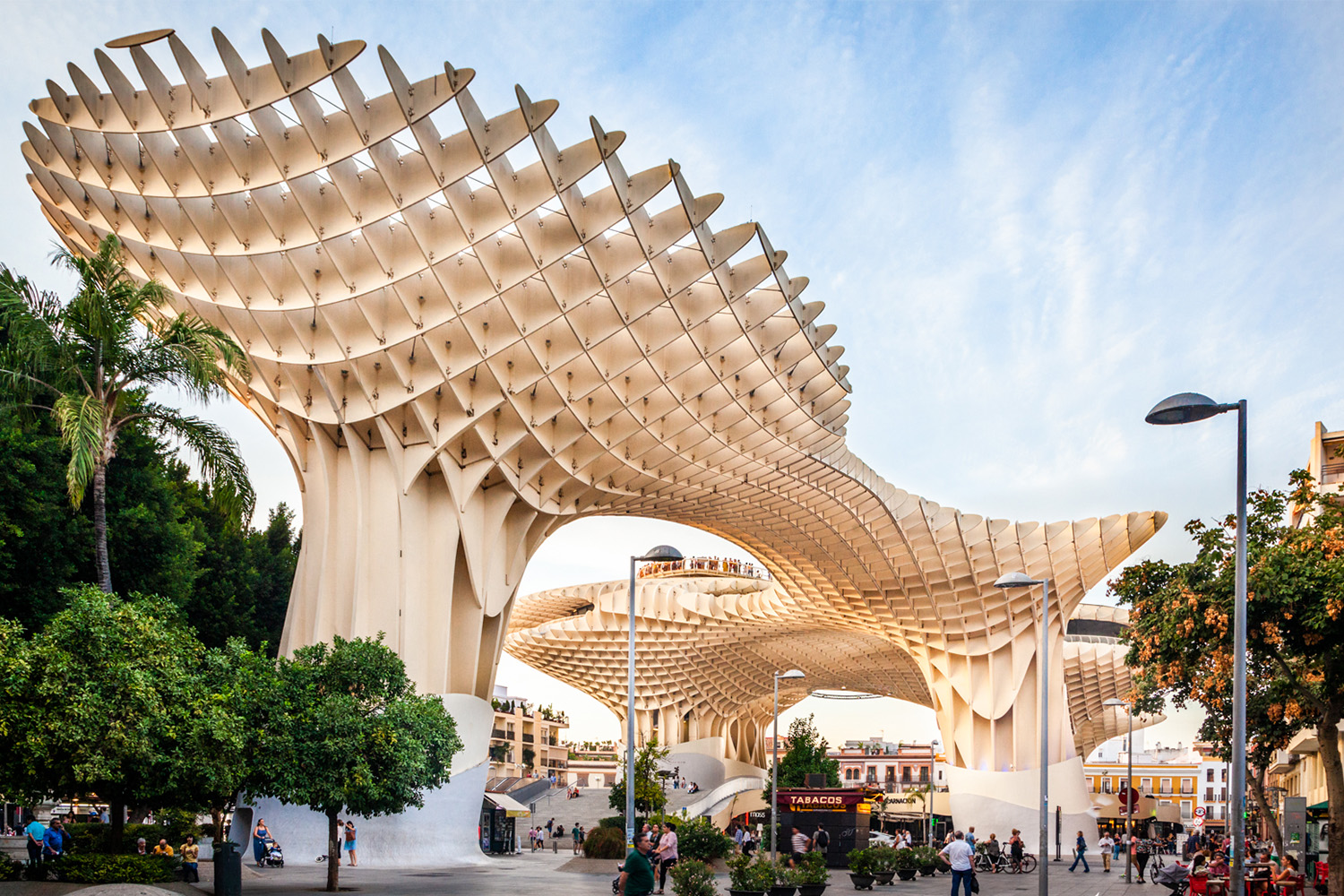 Metropol Parasol - the largest wooden structure in the world