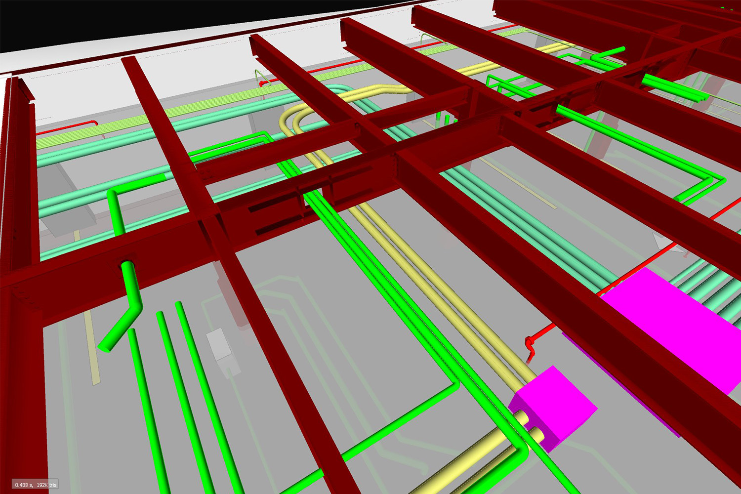 Beam penetration of The Graphic Lofts