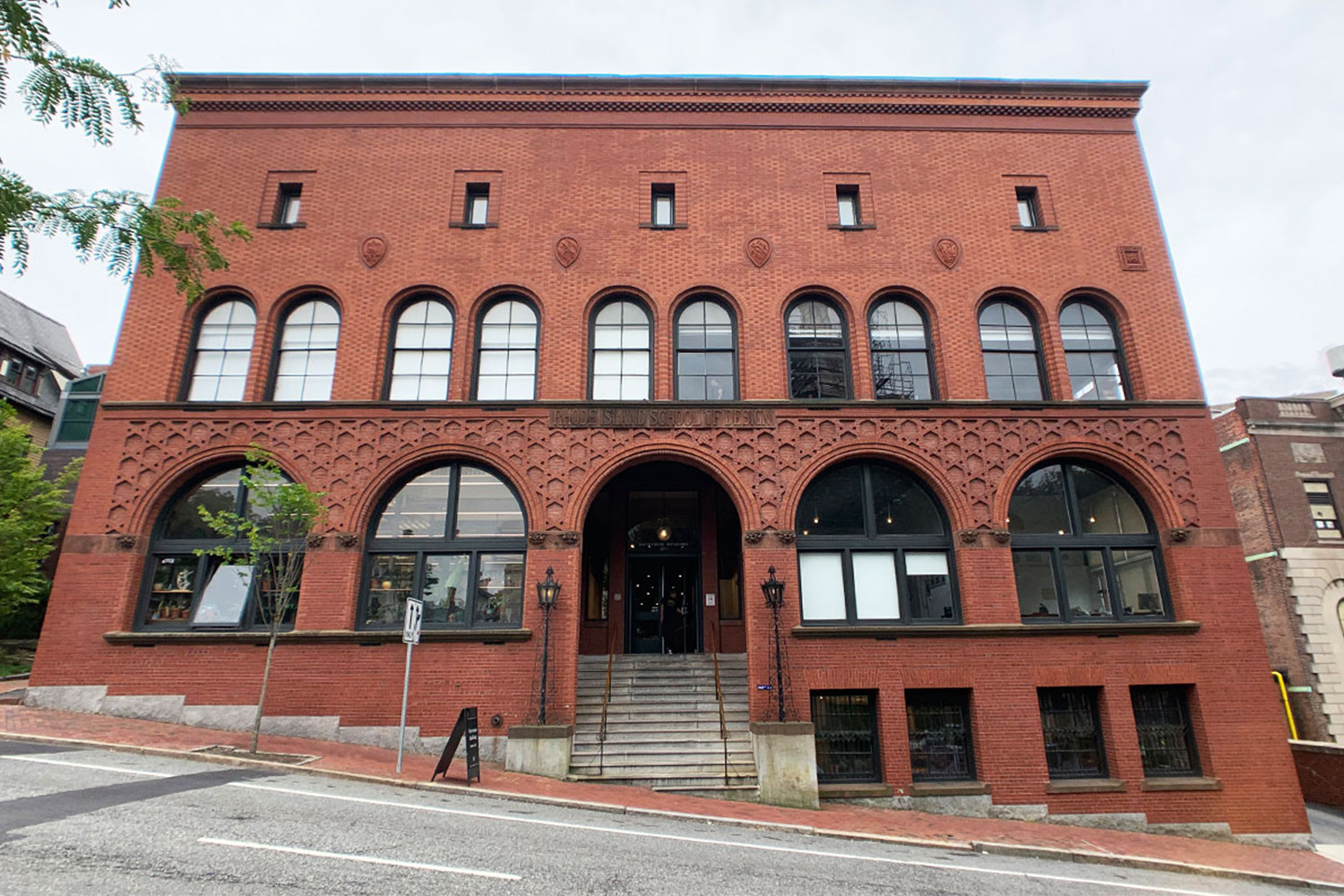 School brick exterior