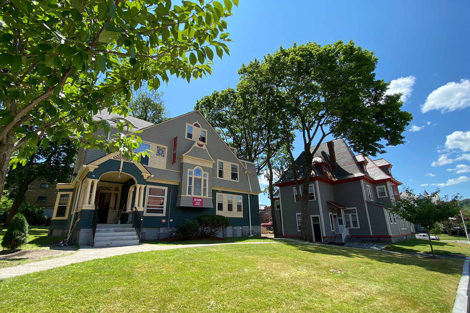 Renovated Victorian homes into student housing