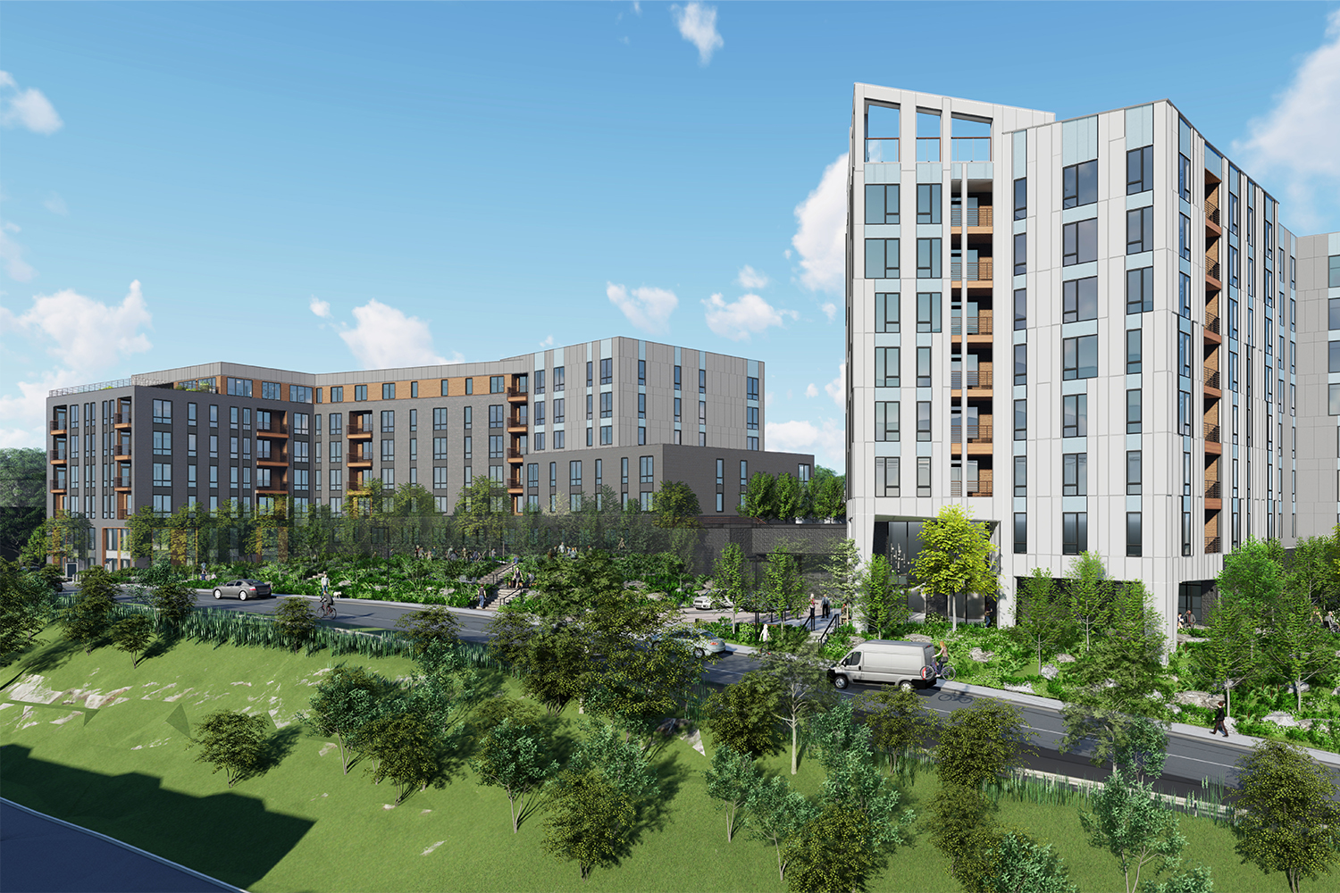 rendering of 1515 Commonwealth Avenue