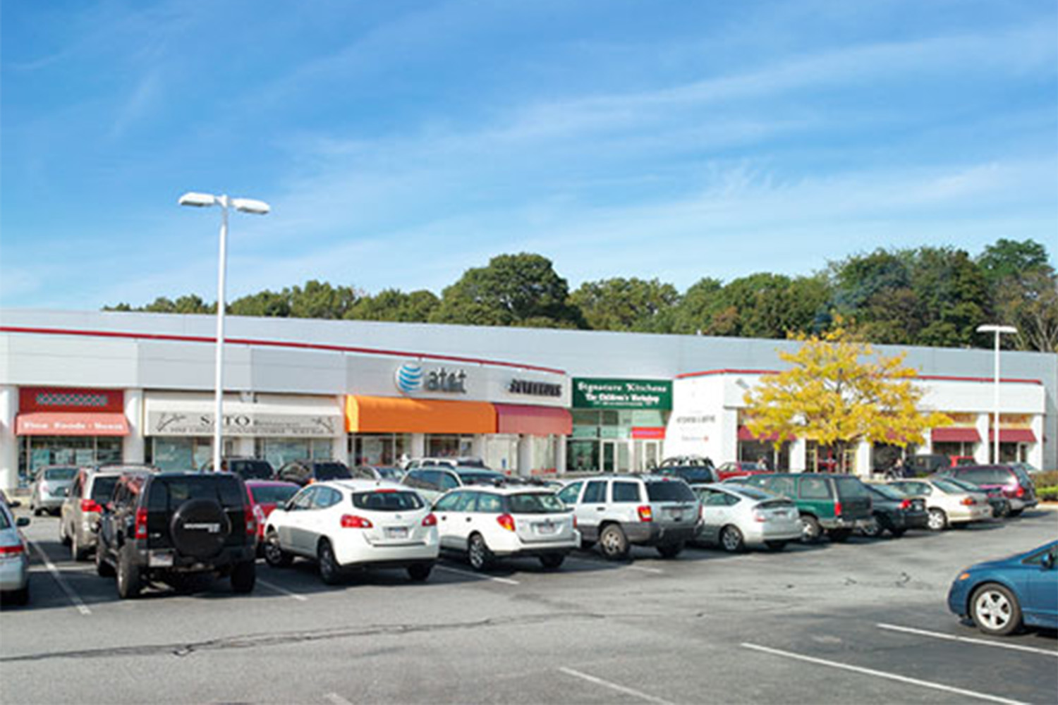 View of 475 Winter Street seen from parking lot 