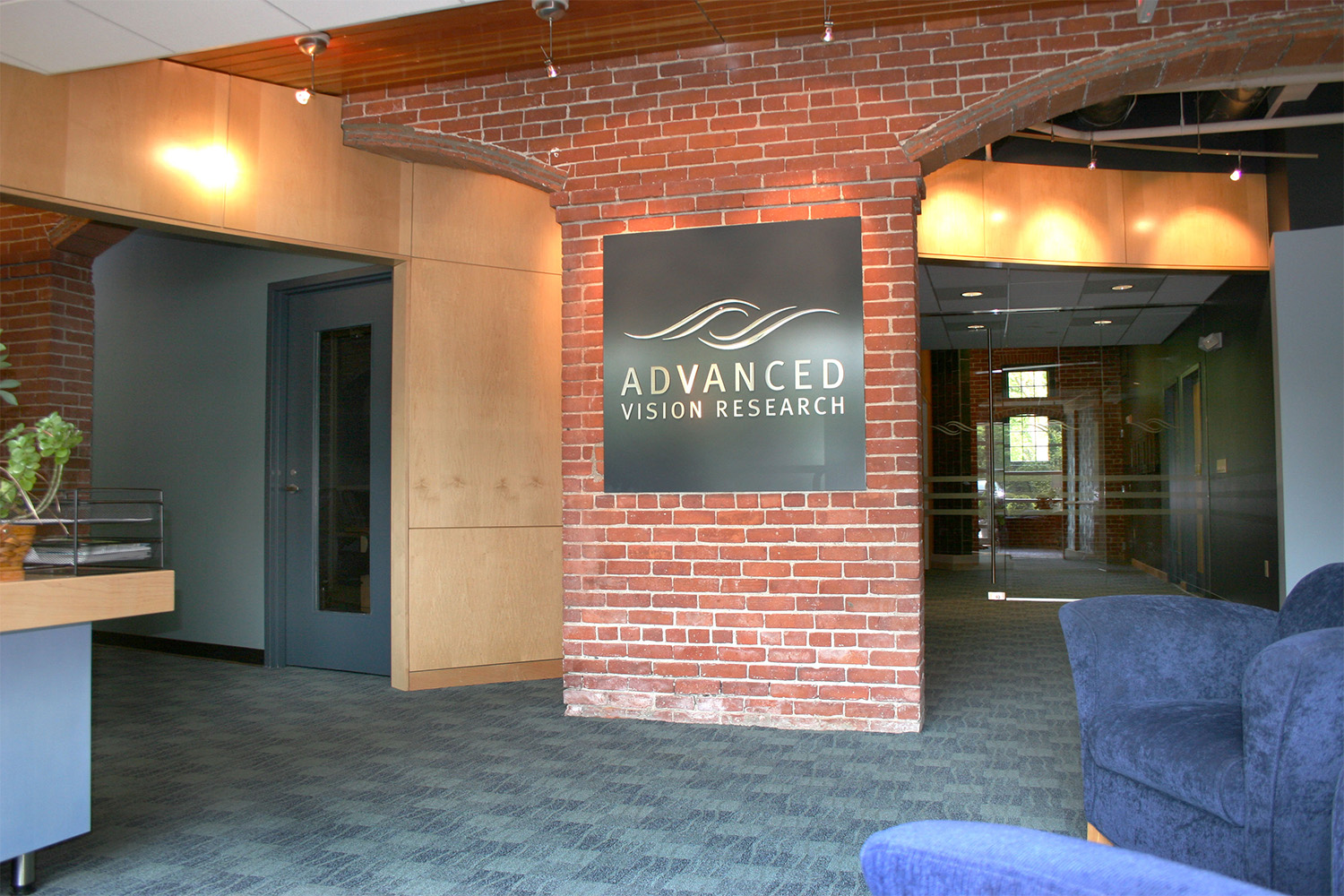 interior company sign