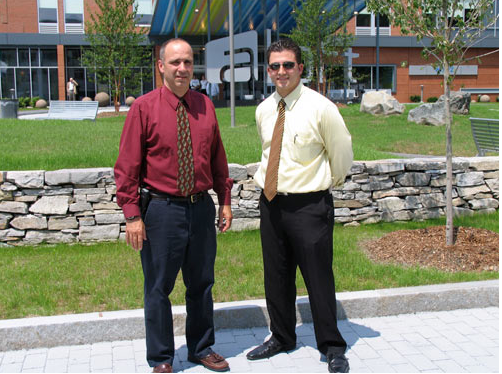 Joe Cavallaro, Project Manager LEFT; Rich Regitano, Assistant Project Manager RIGHT