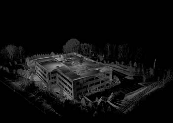 Laser scan point cloud data