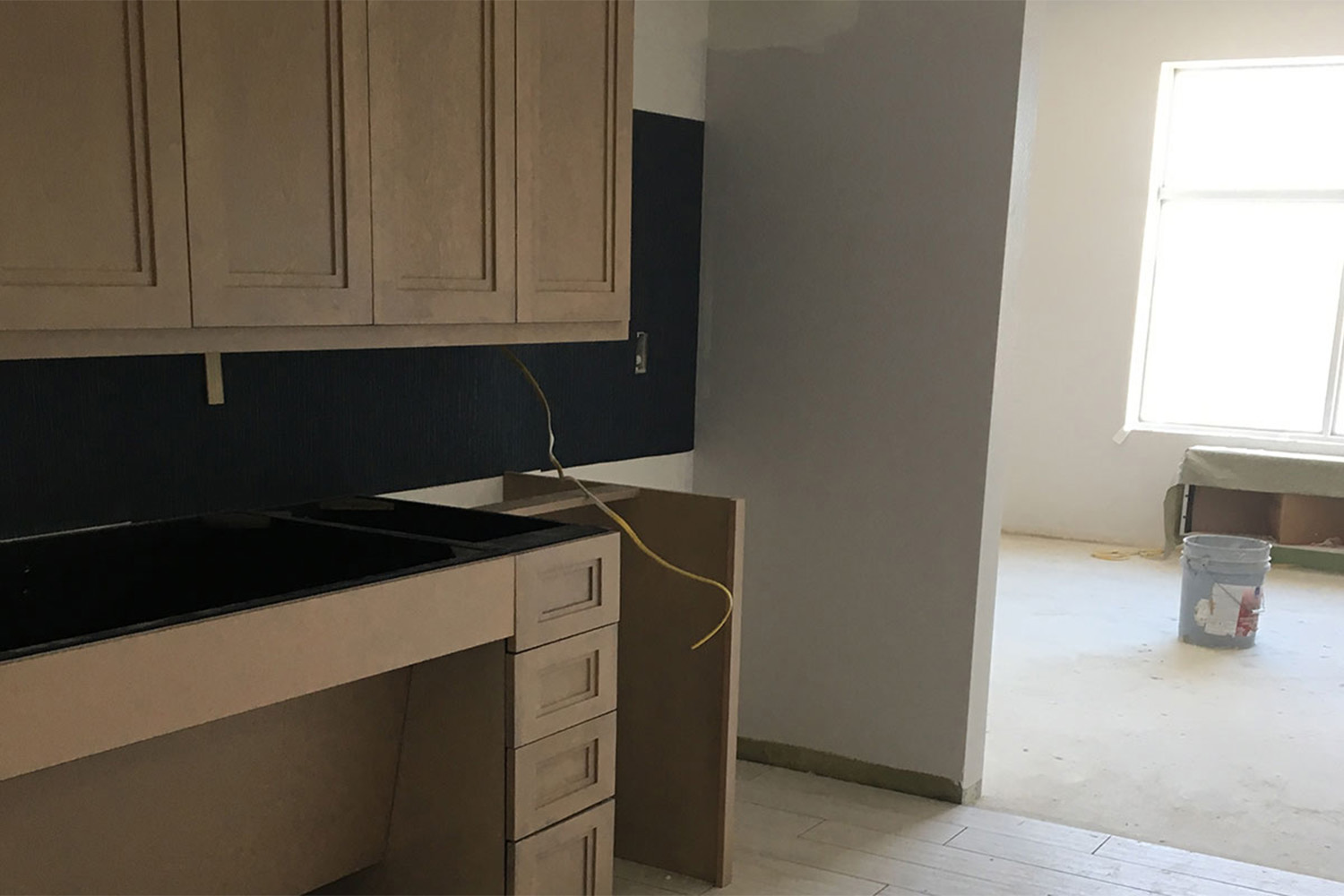 6th floor mock-up of hotel room