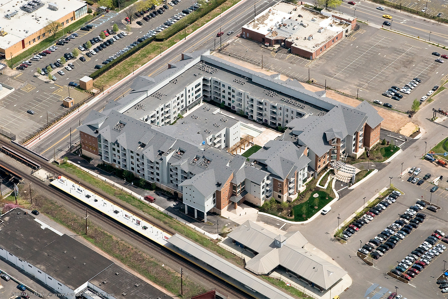 Drone view of the AVE Union complex