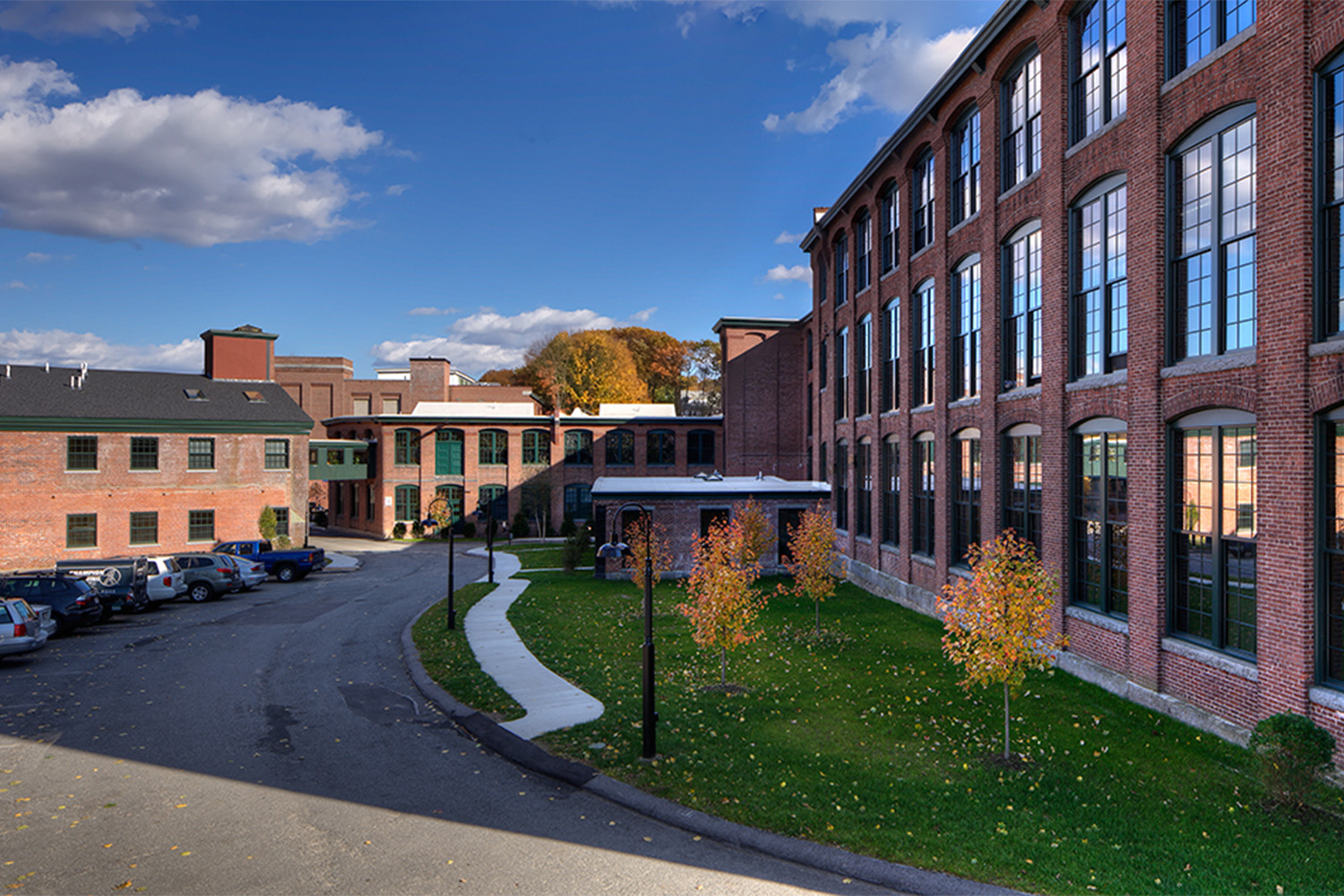 Abbot Mill parking lot