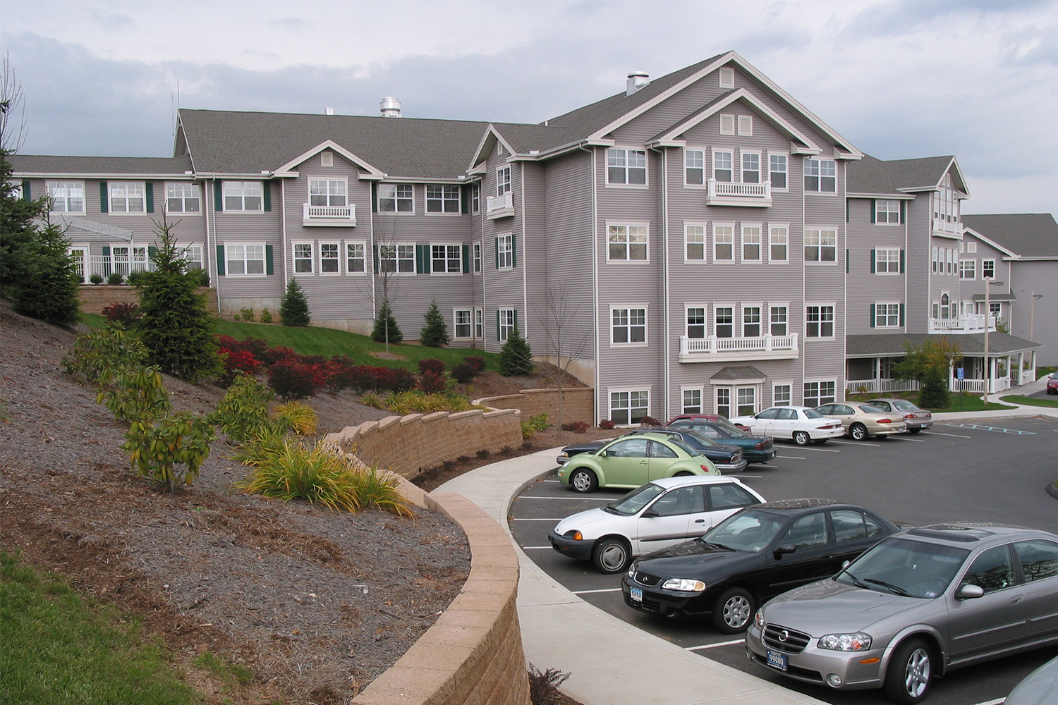 View of Covenant Village from parking lot 