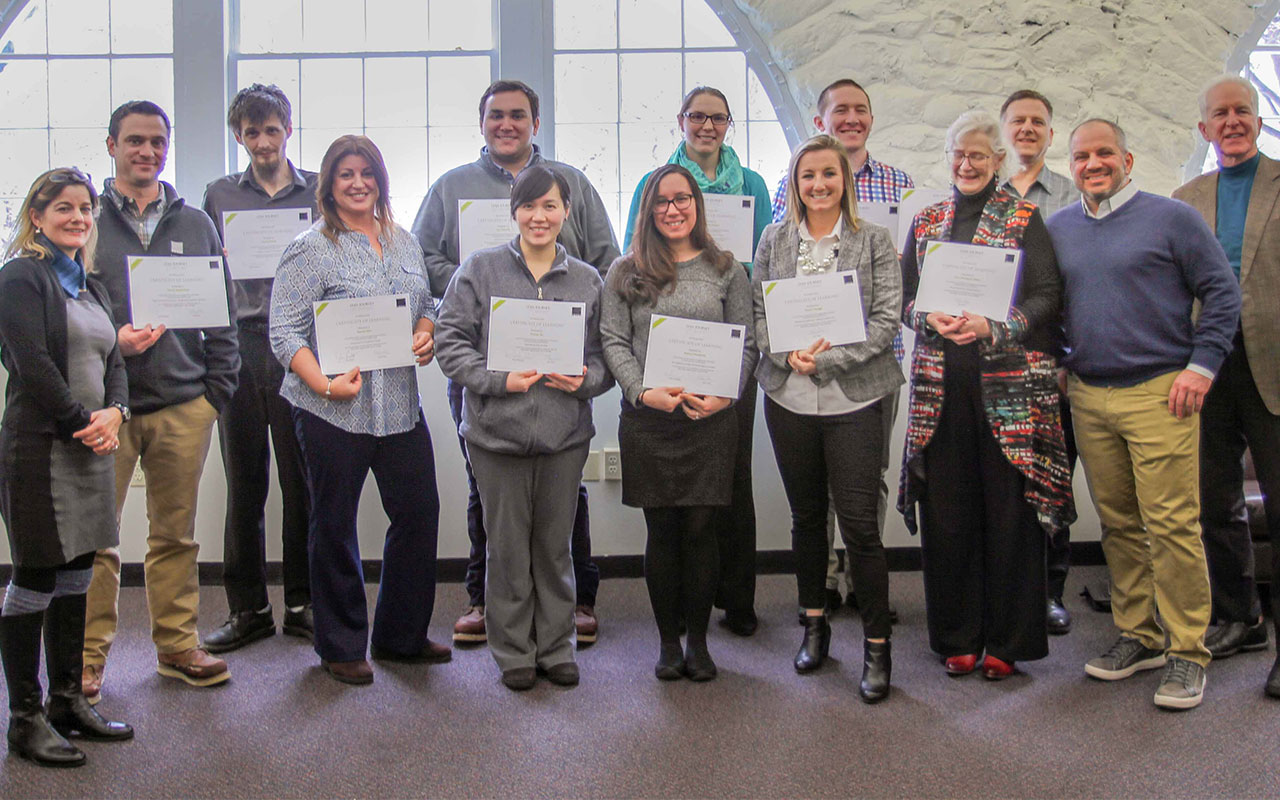 TOCCI employee Lean "White Belt" recipients.