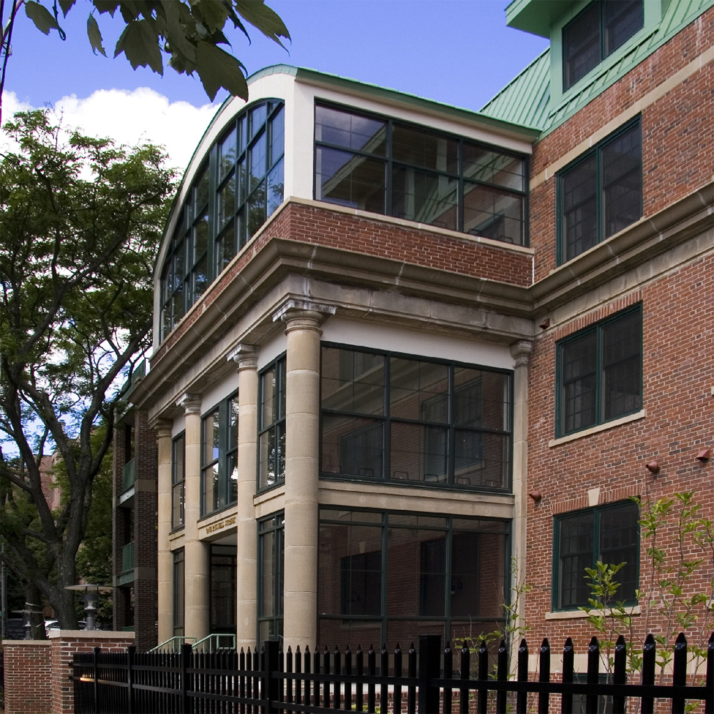 Angled sideview of outside entrance during daytime 