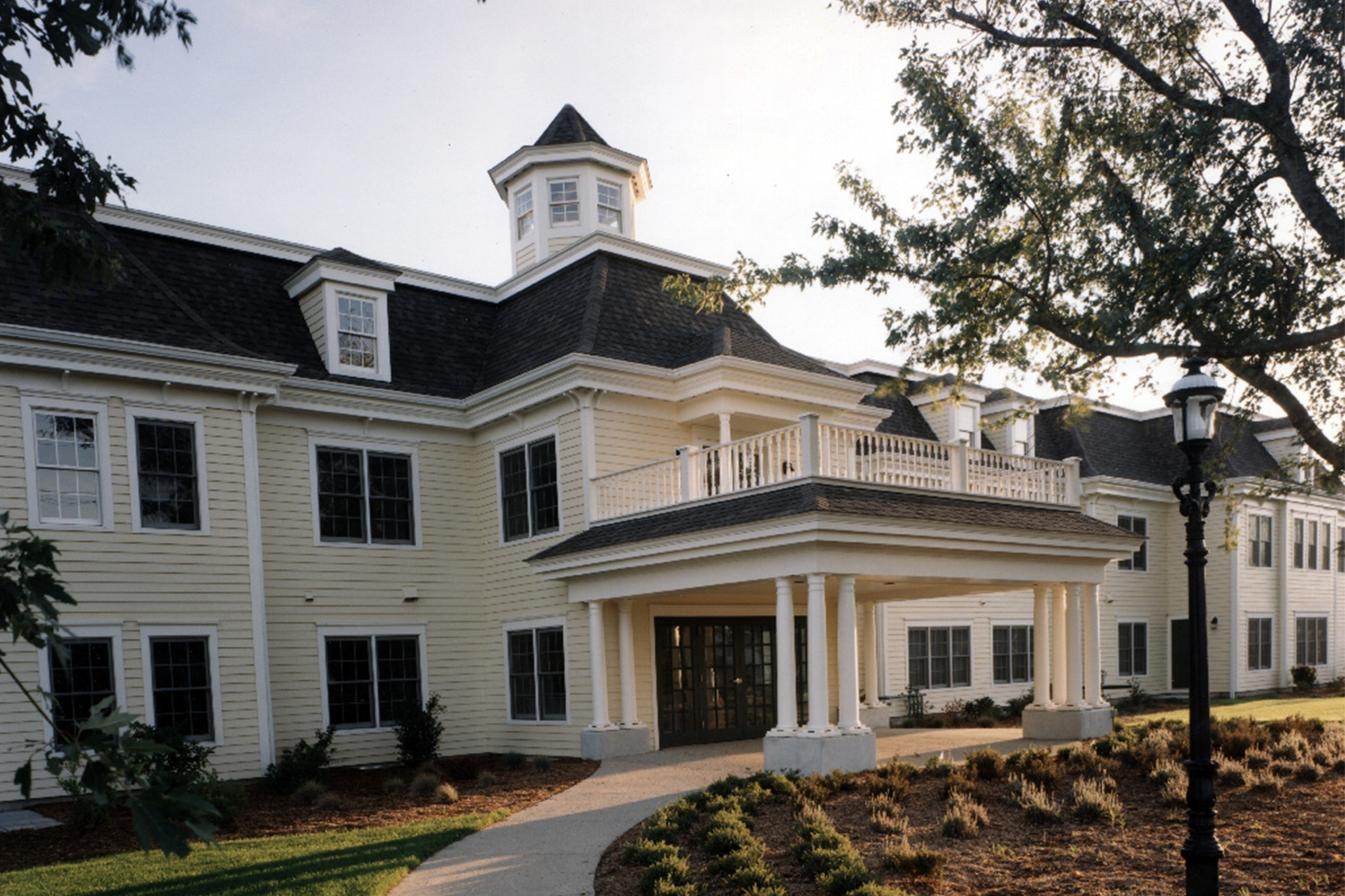 Exterior of senior living center