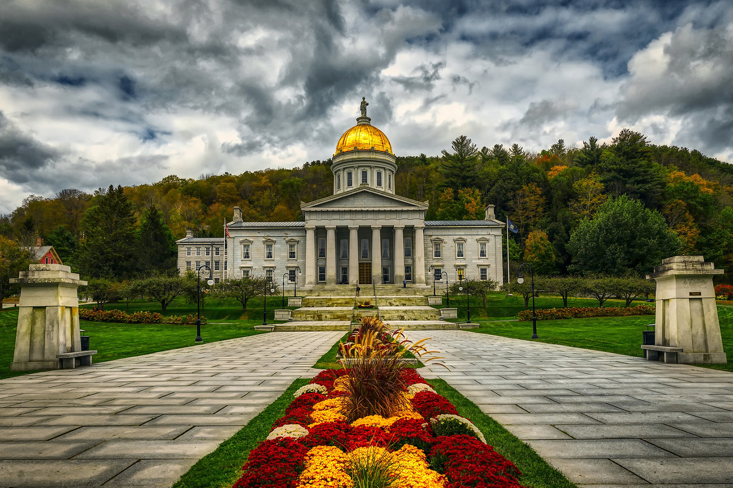 Vermont State House in Montpelier, VT