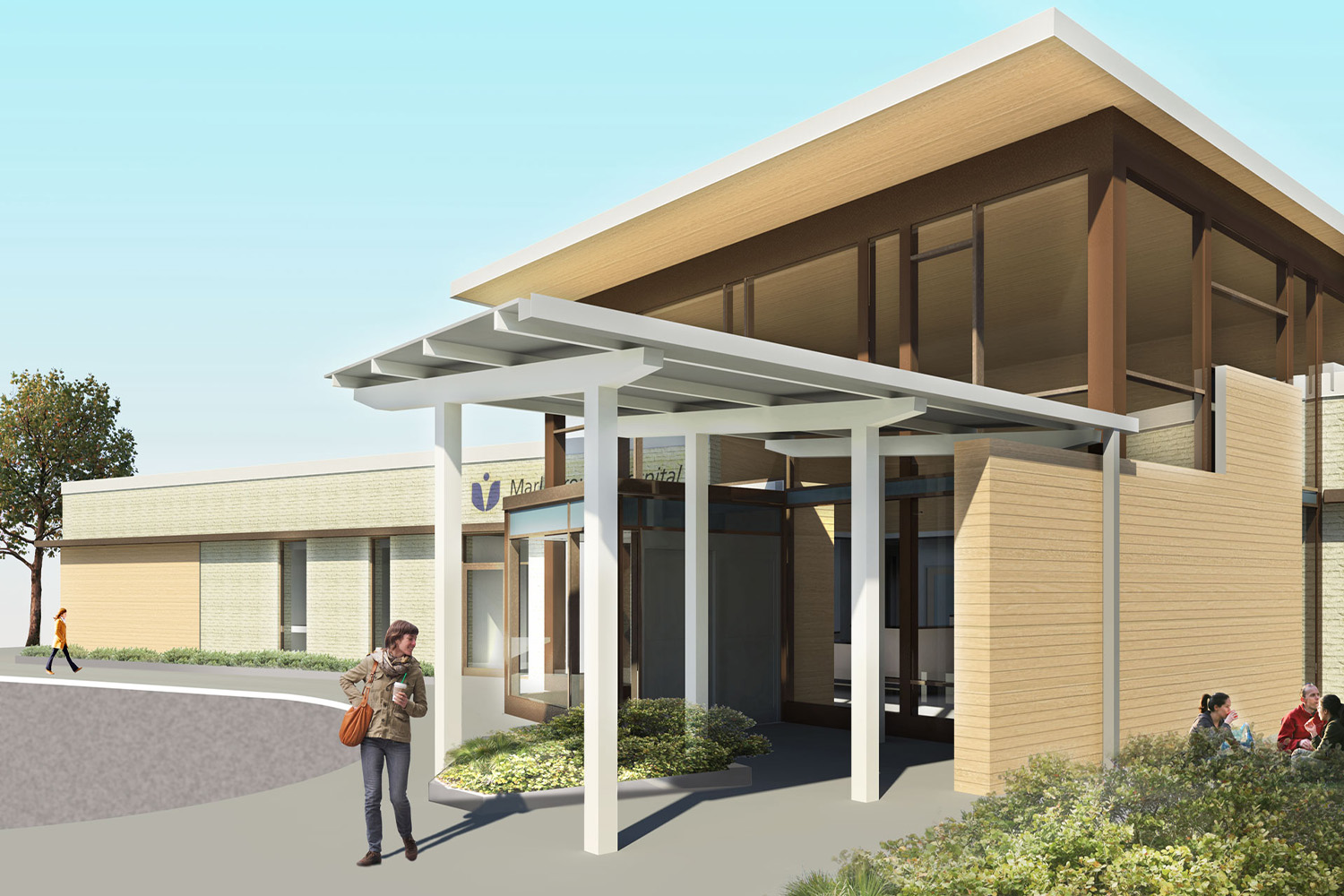 rendering of Marlborough Hospital Pavilion