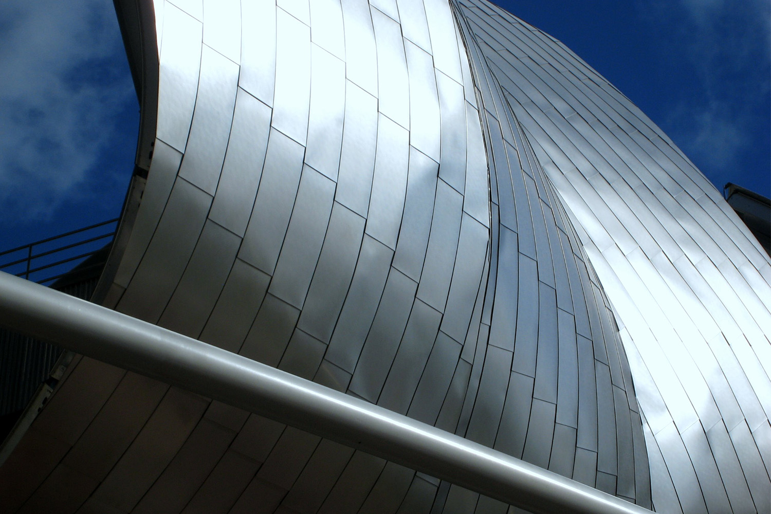 exterior view of the Pritzer pavilion