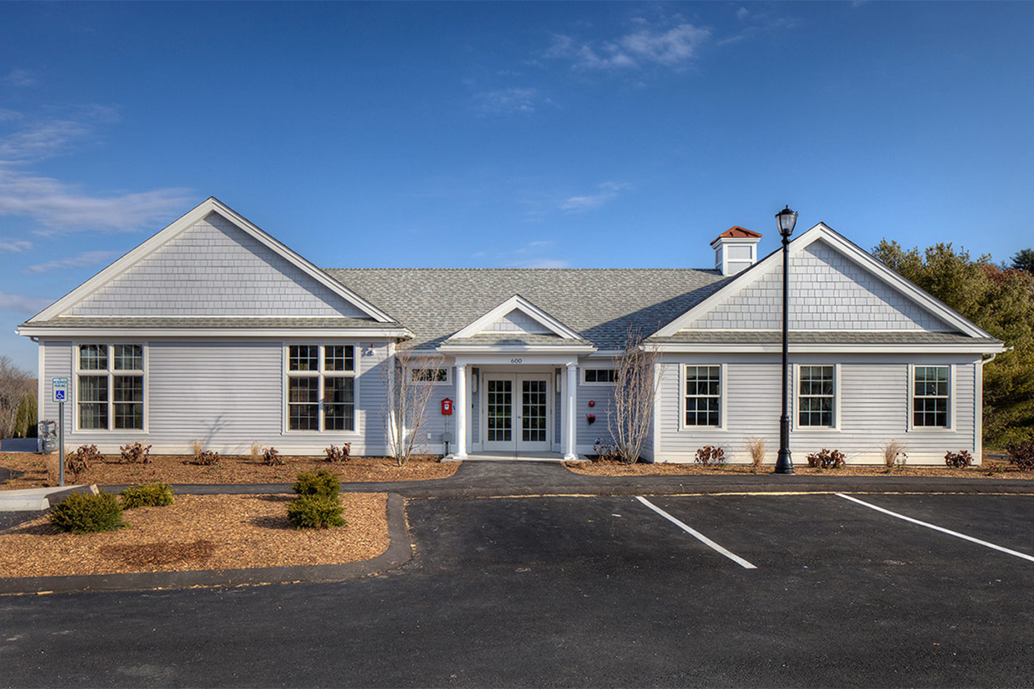 front view of townhouse at the LIFE Colonial Village 