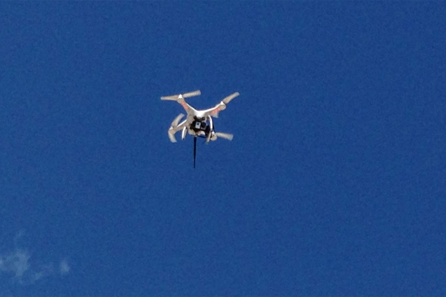 Drone in flight