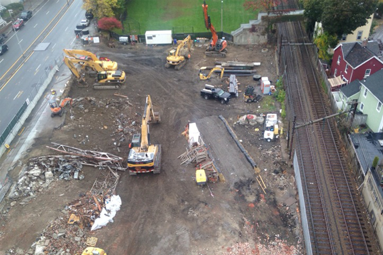 Homewood Suites Site Construction