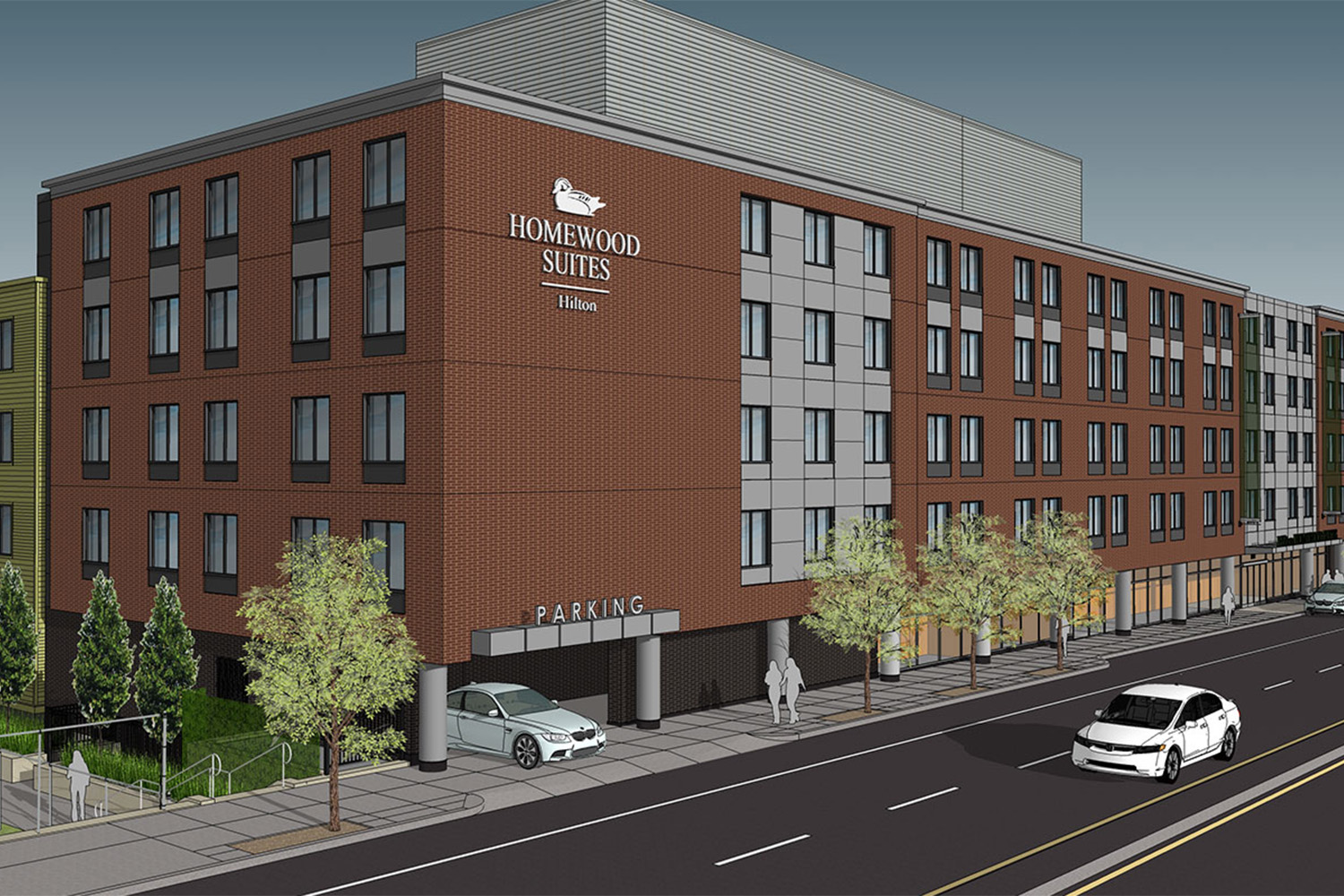 Homewood Suites - Rendering