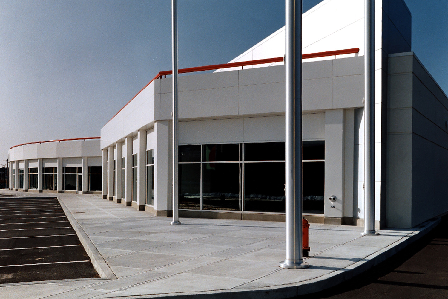 view of 475 Winter Street, seen from across parking lot