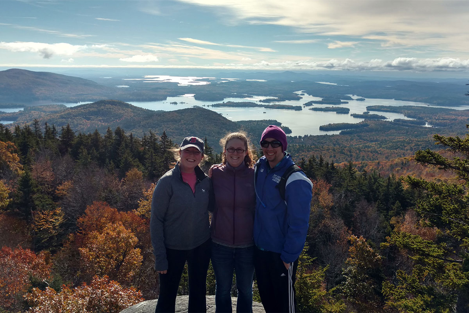 Tocci employees hiking Mount Morgan and Mount Percival