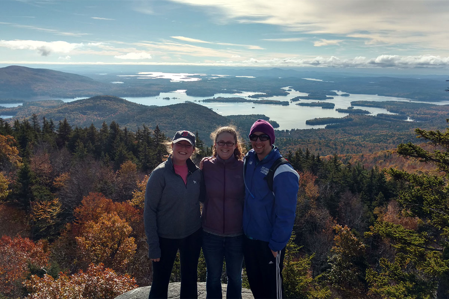 Tocci employees hiking Mount Morgan and Mount Percival